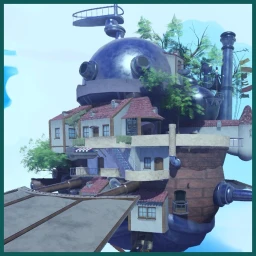 Floating Castle |Howl's Moving Castle| icon
