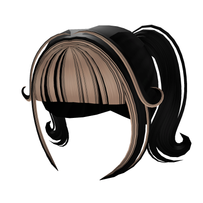 ❤️ Black Blonde Hair Roblox item
