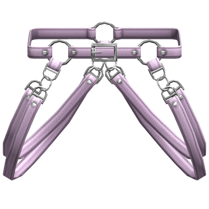 Purple Suspender Hanging Y2K Waist Straps 3.0