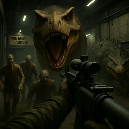 SCPs and DINOSAURS In Area 51 thumbnail