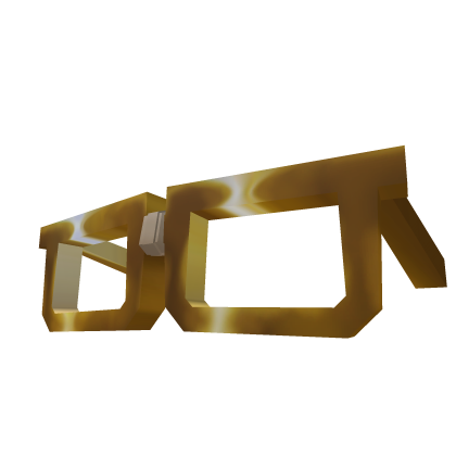 Golden Nerd Glasses