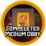 Medium Obby Badge!