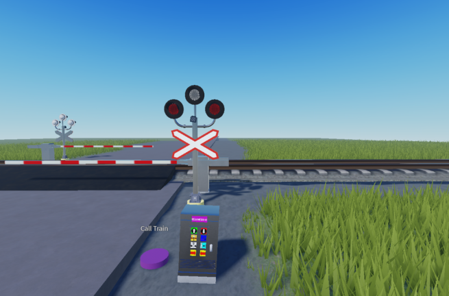 Russian railroad crossing screenshot 1