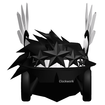 Black Hair Fedora + Valk + Clockwork Roblox item