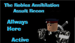 The Roblox Annihilation Assult Recon