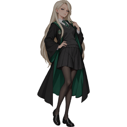 Female Malfoy Cutout