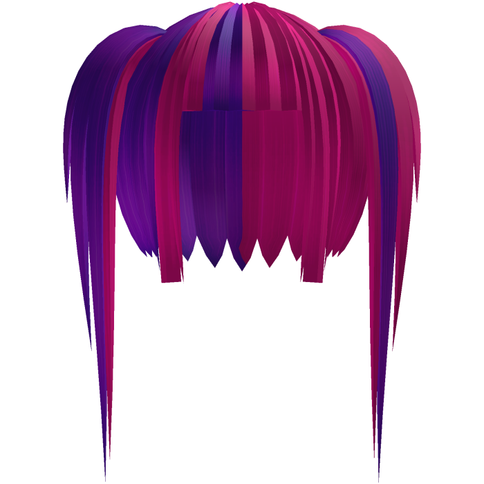 💜⭑ Spectral Gothic Pigtails || Twilight Purple