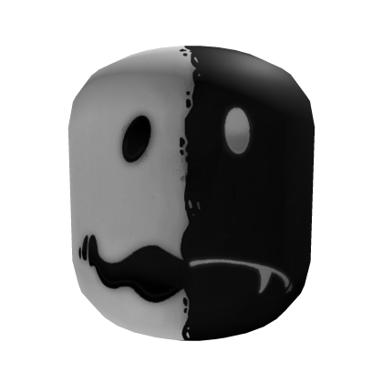 🦇 Boo & Bub's Ghostly Split head [Black & White]