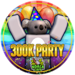 300K Party Badge!