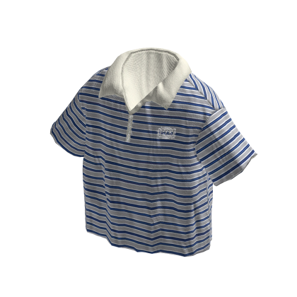 Kemeja polo bergaris thumbnail