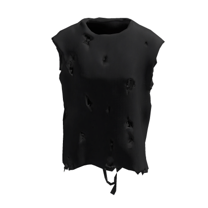PARADISE LOST DISTRESSED SLEEVELESS TUNIC thumbnail