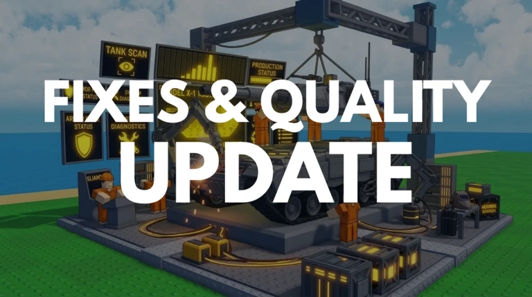 FIXES & QUALITY UPDATE