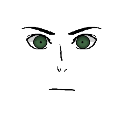 Green Eyes Roblox decal