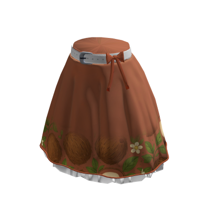 Summer Dress Skirt | Coconut Brown thumbnail
