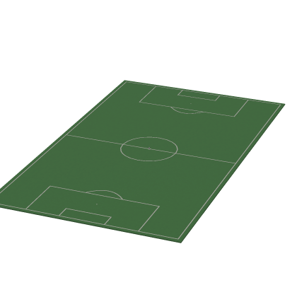 [New!] Soccer Field! VC City Decor Preppy Decor Ho