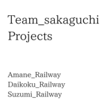 TEAM_Sakaguchi Projects