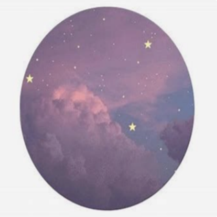 Pastel purple galaxy sky Roblox decal