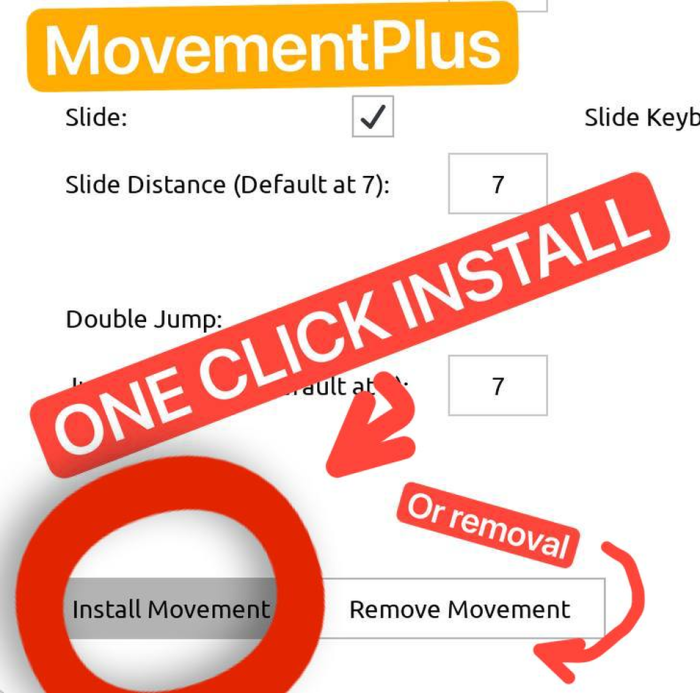 No Code Script - Shift to Sprint Movement Plus Pro preview 1
