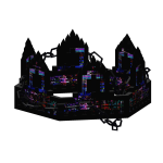 [GLITCH] Tv Static Chained Animated 8-Bit Crown