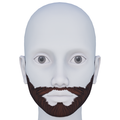 Brown Manly Beard