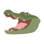 Omega crocodile