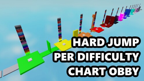 [FREE VIP] Hard Jump Per Difficulty Chart Obby