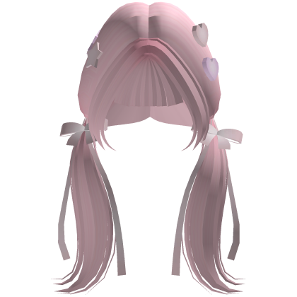 Pink Hair with Ribbon ♡