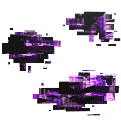 [Animated] Glitched TV Static Body Cover Purple