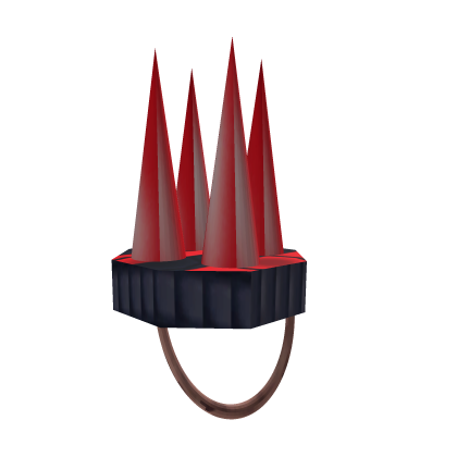 Red Deadly Spike Knight's Helmet Roblox item