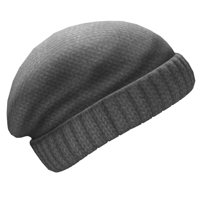 Grey Baggy Winter Beanie