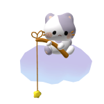 Cute dreamy kitten /w a Fish | CODE:CLOUDCAT12