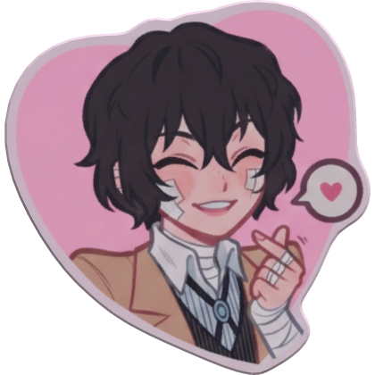 Dazai Heart Charm