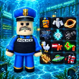 🌊 POLICE JR'S UNDERWATER PRISON! (Obby) icon