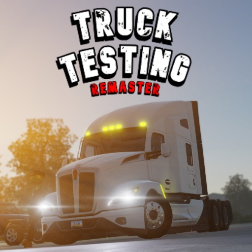 Truck Testing Remaster official Roblox game thumbnail
