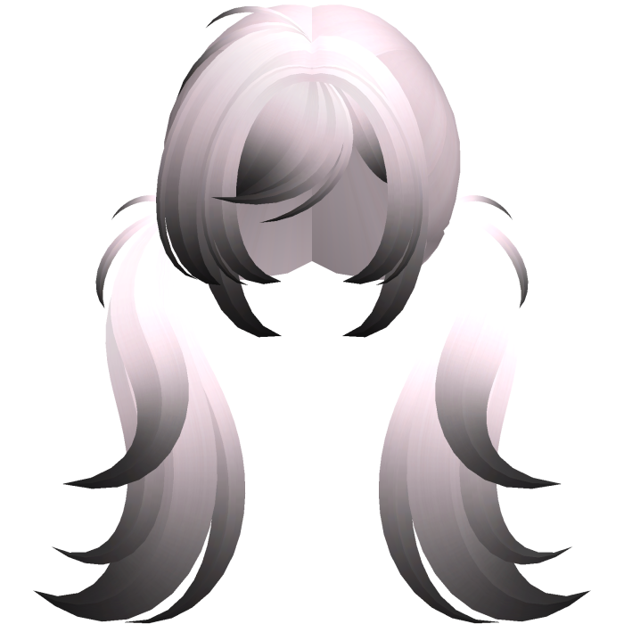 pink ombre alt spiky moe overgrown pigtails