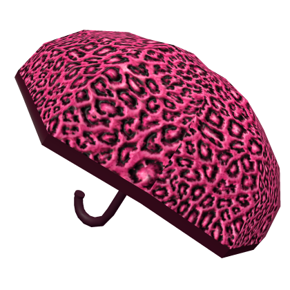 [CODE: PXZ] Y2K Leopard Umbrella w/ Shiny Texture