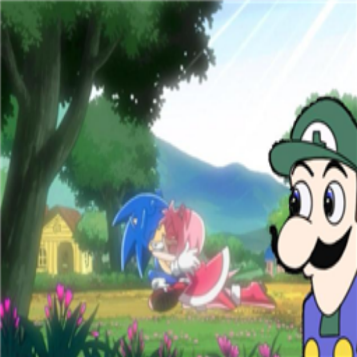 sonic and weegee Roblox decal