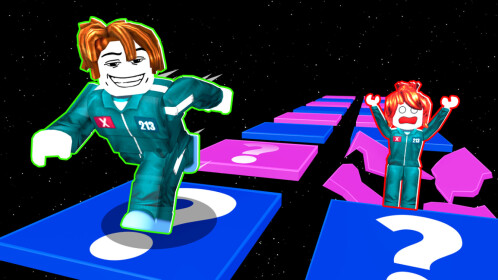 [S3] Impossible Squid Game! Glass Bridge!