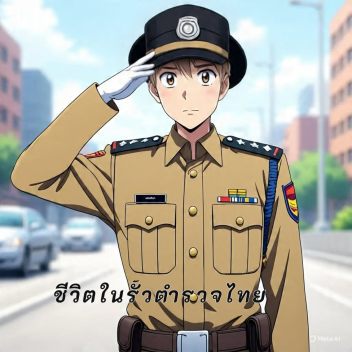 ใช้ชีวิตในรั้วตำรวจไทย