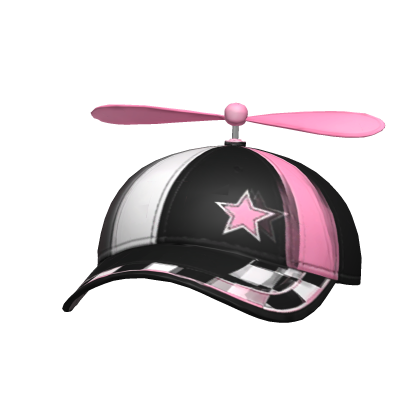 Pink Propeller Hat Twisted Y2K Propeler Cap Roblox item