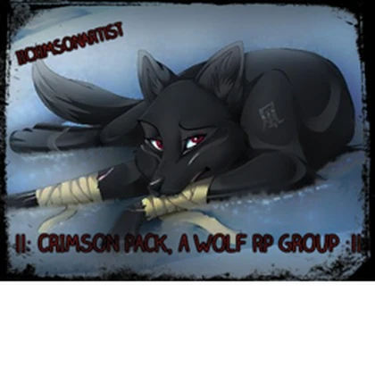 ||:Crimson Pack: A Wolf RP Group:|| Roblox group icon