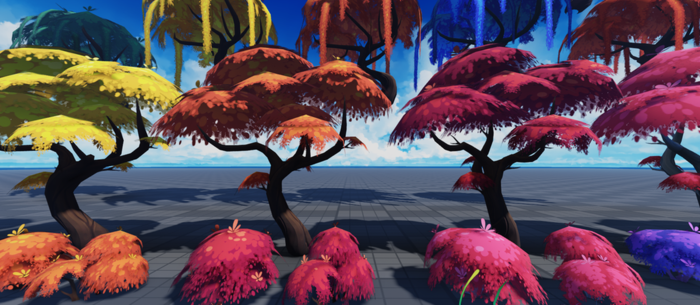 200+Roblox Stylized Colorful Trees & Nature Assets preview 4