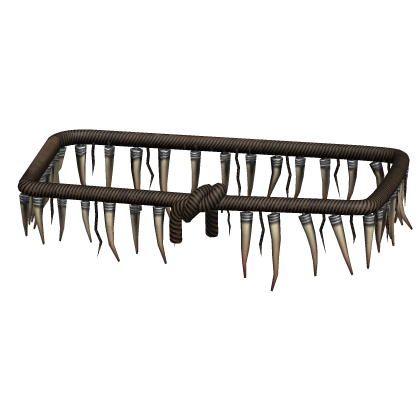[1.0] Rope Belt with Fangs thumbnail