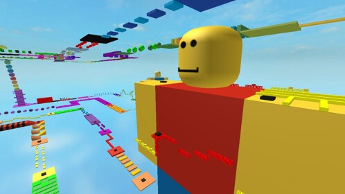 The Mega Fun And Colorful Obby! 
