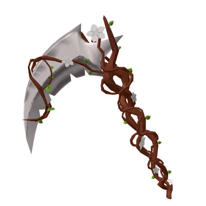 White Overgrown Scythe Roblox item