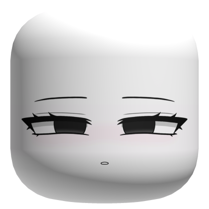 Sleepy Blank Face - White Roblox item