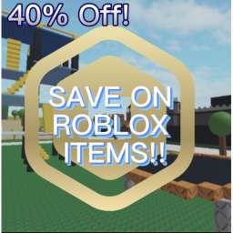 40% all roblox items!