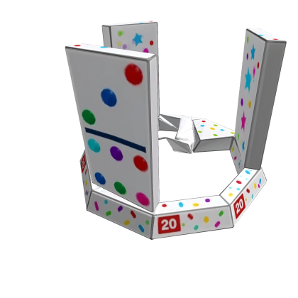 Birthday Domino Crown