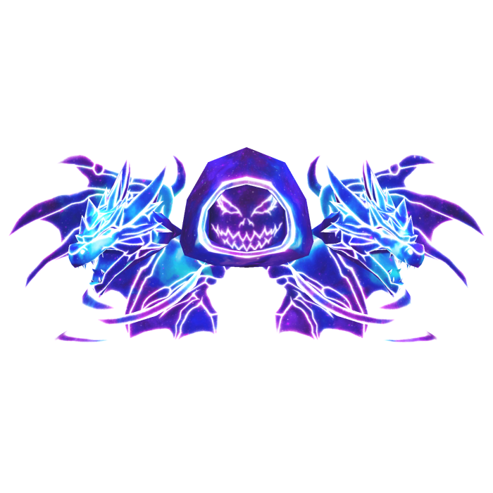 Cartoony Galaxy Hood Dragon Wings Aura Combo (✔)