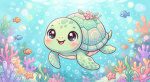 Colorful Turtles